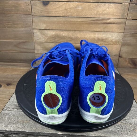 Nike Men’s Size 13 ZoomX DragonFly Track Spikes Blue Lace Up Shoes CV0400-400 - Picture 4 of 10